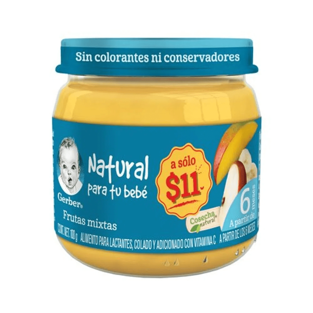 GERBER 2A ET 24/100GR FRUTAS MIXTAS