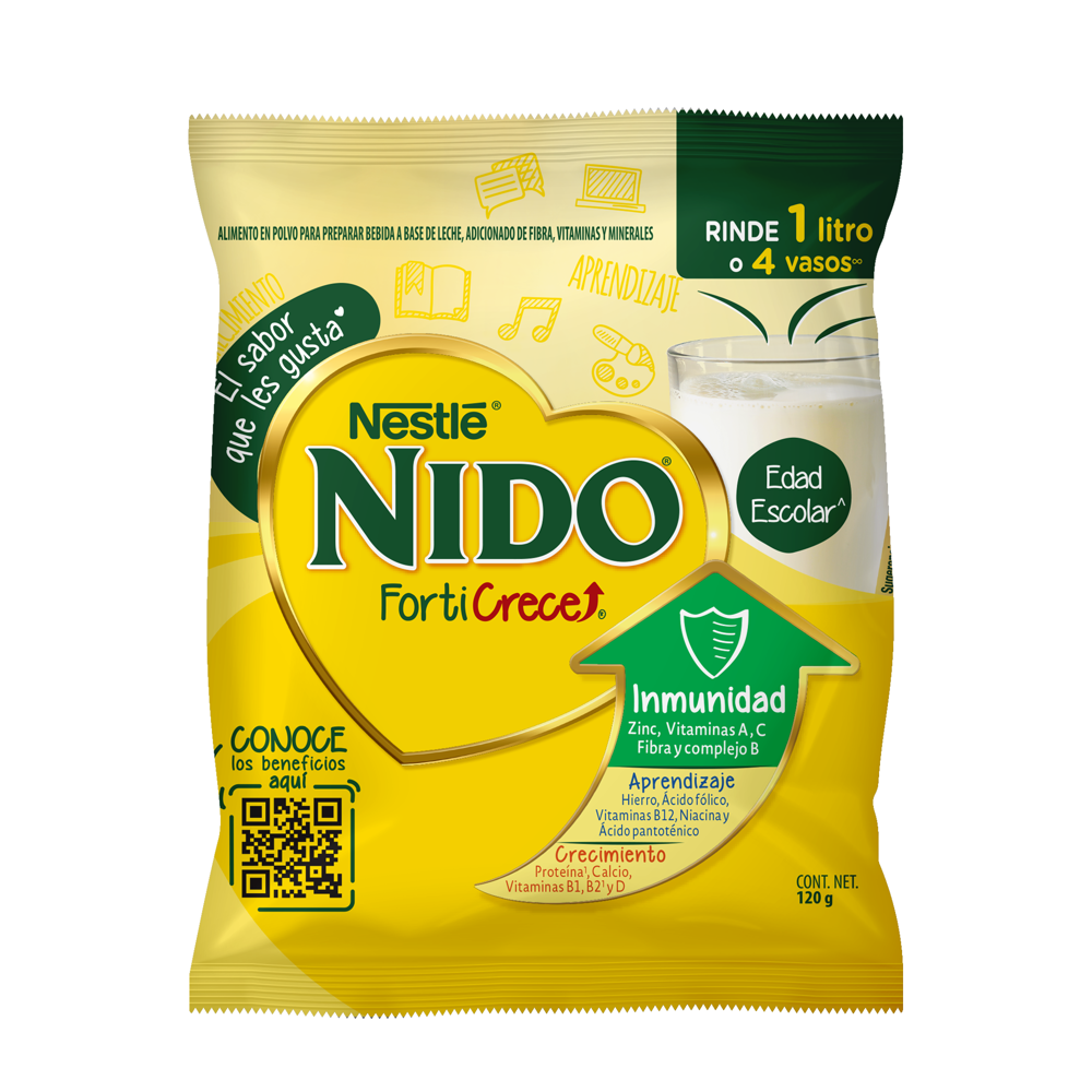 NIDO CLASICA  12 120 GR BOLSA