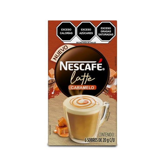 NESCAFE CAPUCCINO 6/6/20GR CARAMELO