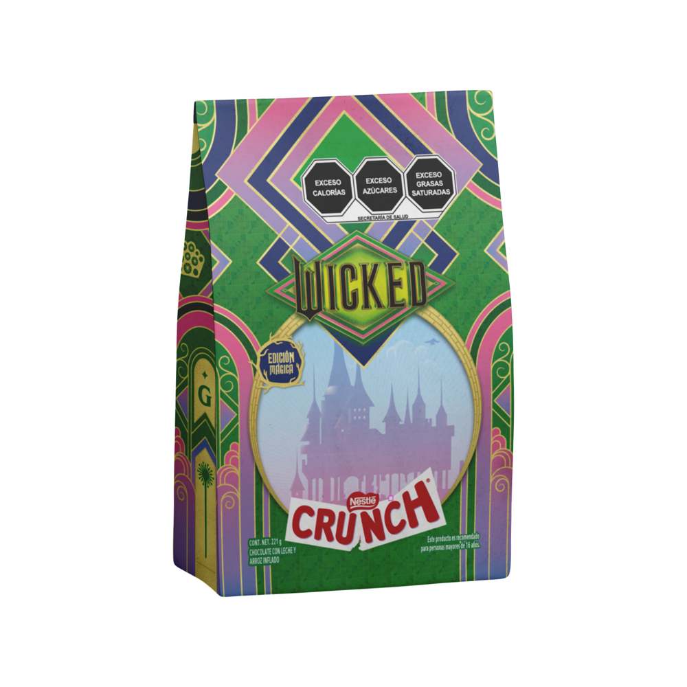 NESTLE  CRUNCH WICKED BAG  18/221 GR