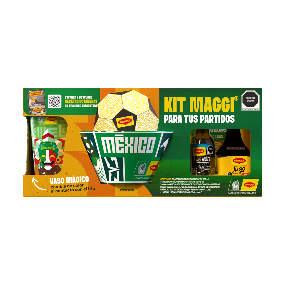 JUGO MAGGI/MICHE KIT MUNDIAL  2/200 ML