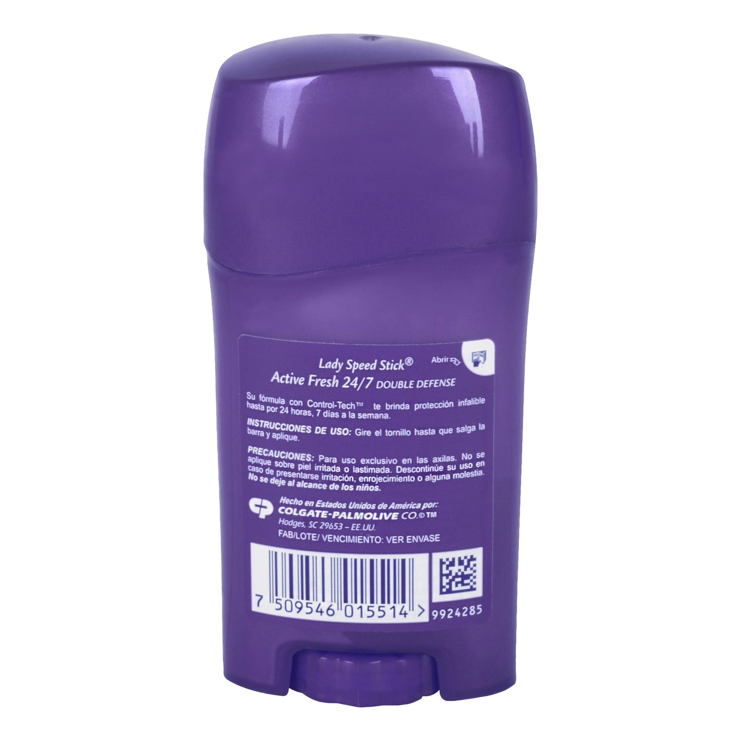 Antitranspirante Lady Speed Stick 24/7 Active Fresh en Barra 45 g