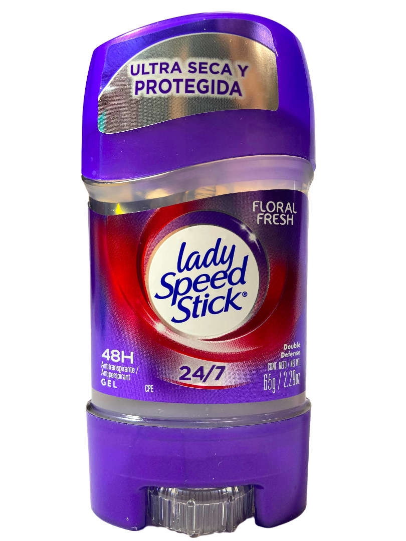 Antitranspirante Lady Speed Stick 24/7 Floral Fresh Gel 65 g