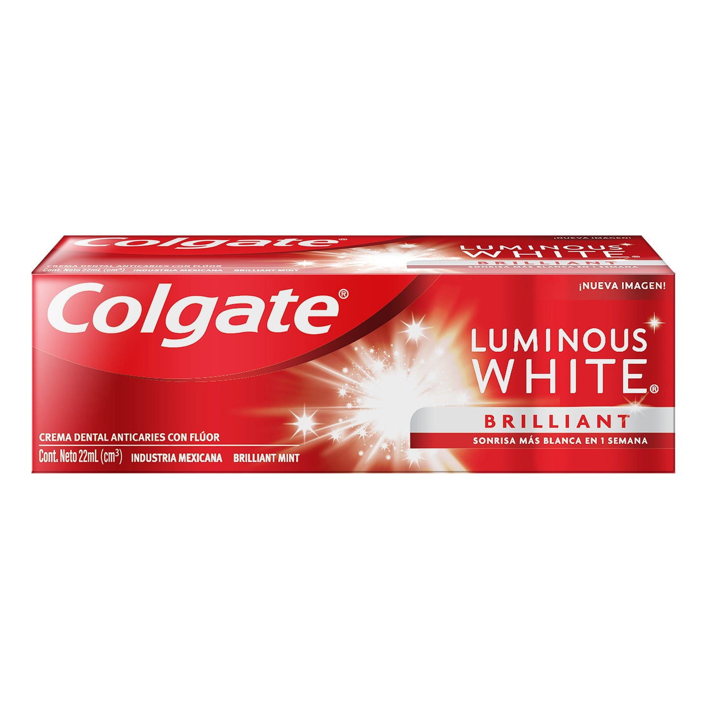 Pasta Dental Colgate Luminous White Brilliant 22 ml
