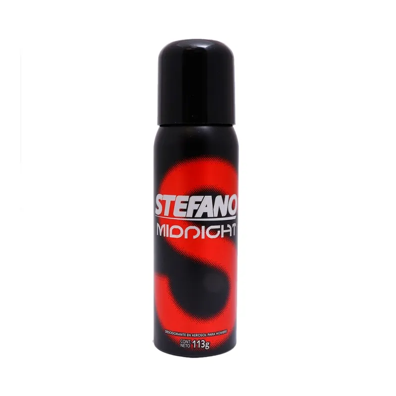 Desodorante Stefano Midnight en Aerosol 159 ml