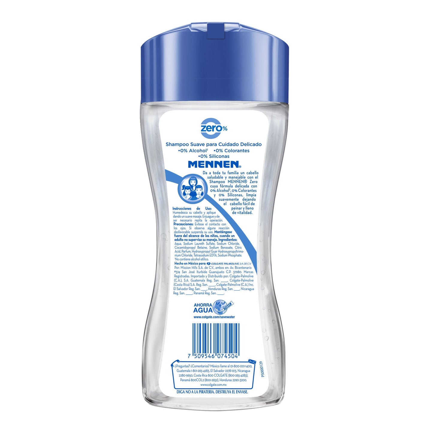 Shampoo Mennen Zero de 400 ml