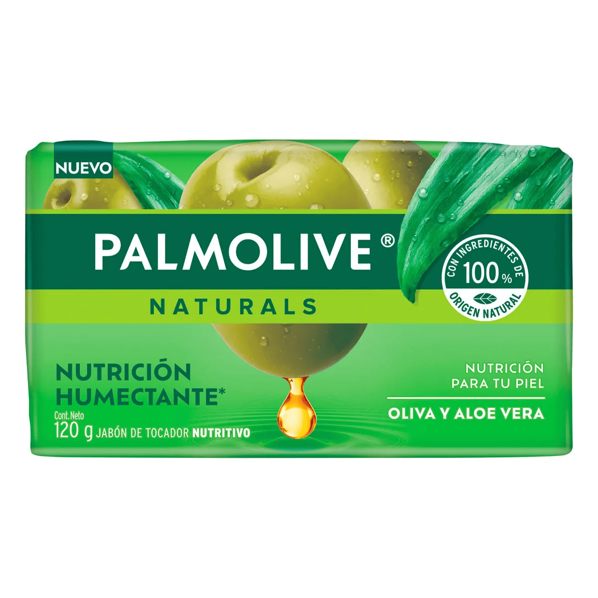 JABON PALM OLIVA ALOE 72/120 GR
