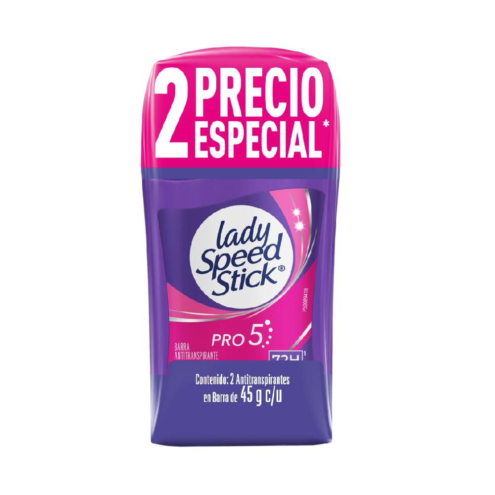 STICK PRO5 Y DERMA 2PACK LADY 6/2 PZA