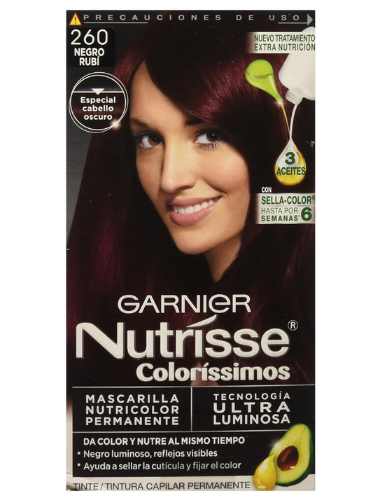 NUTRISSE 12/1 260  NEGRO RUBI