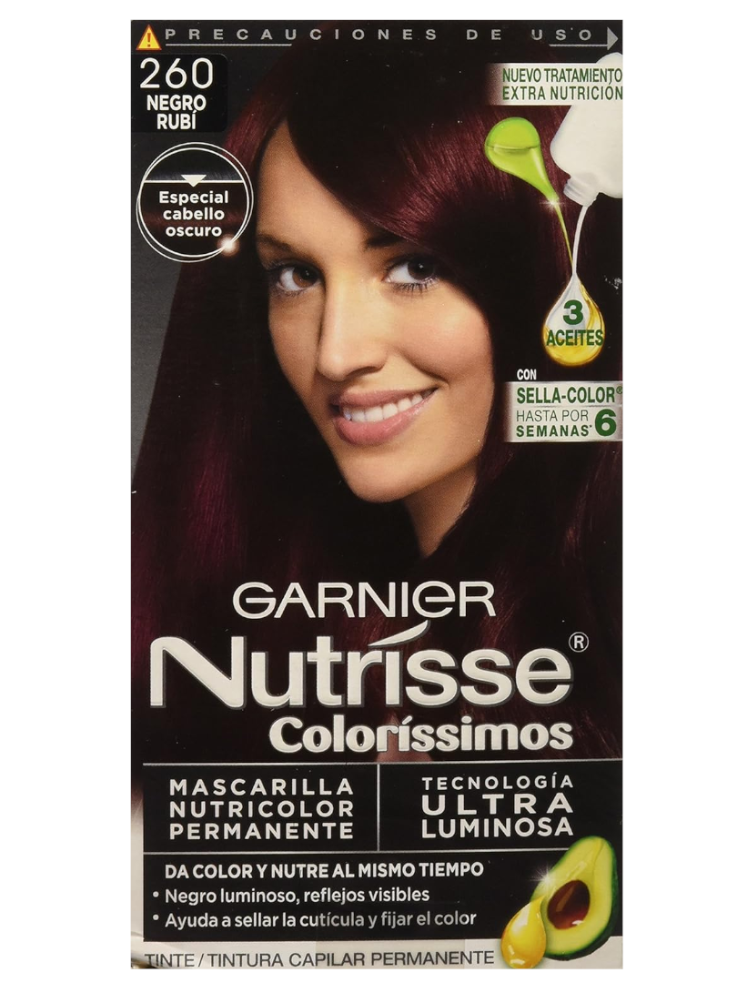 NUTRISSE 12/1 260  NEGRO RUBI