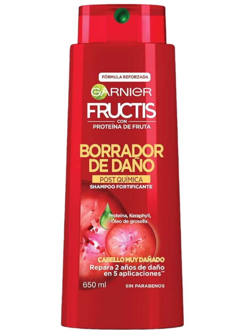 FRUCTIS 12/650 ML SH BORR DAN QUIM