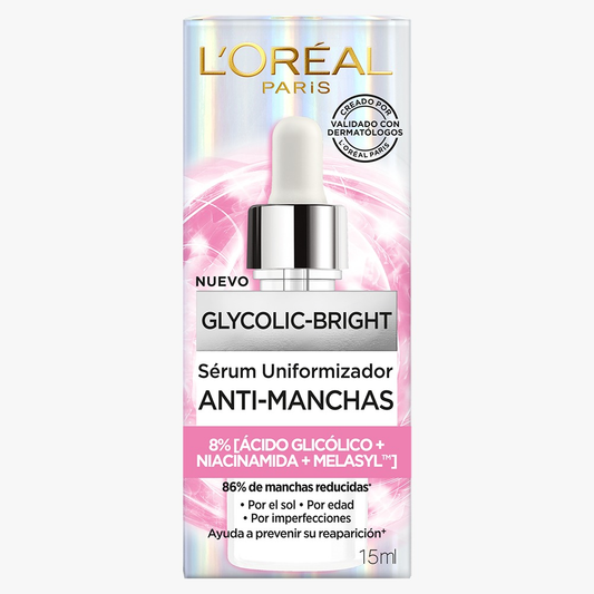 LOREAL GLYCO BRIGTH SERUM 9/15ML