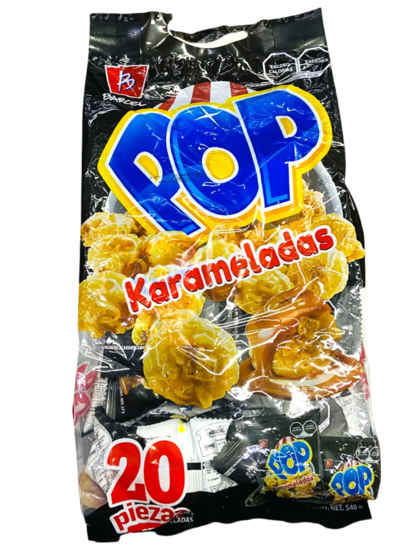 BARCEL POP KARAMELADAS 5/20 PZAS
