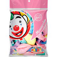 GLOBO 9  STDO  PASTEL 25/50 PZAS