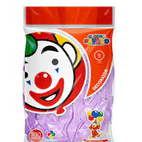 GLOBO 9  LILA  25/100 PZAS