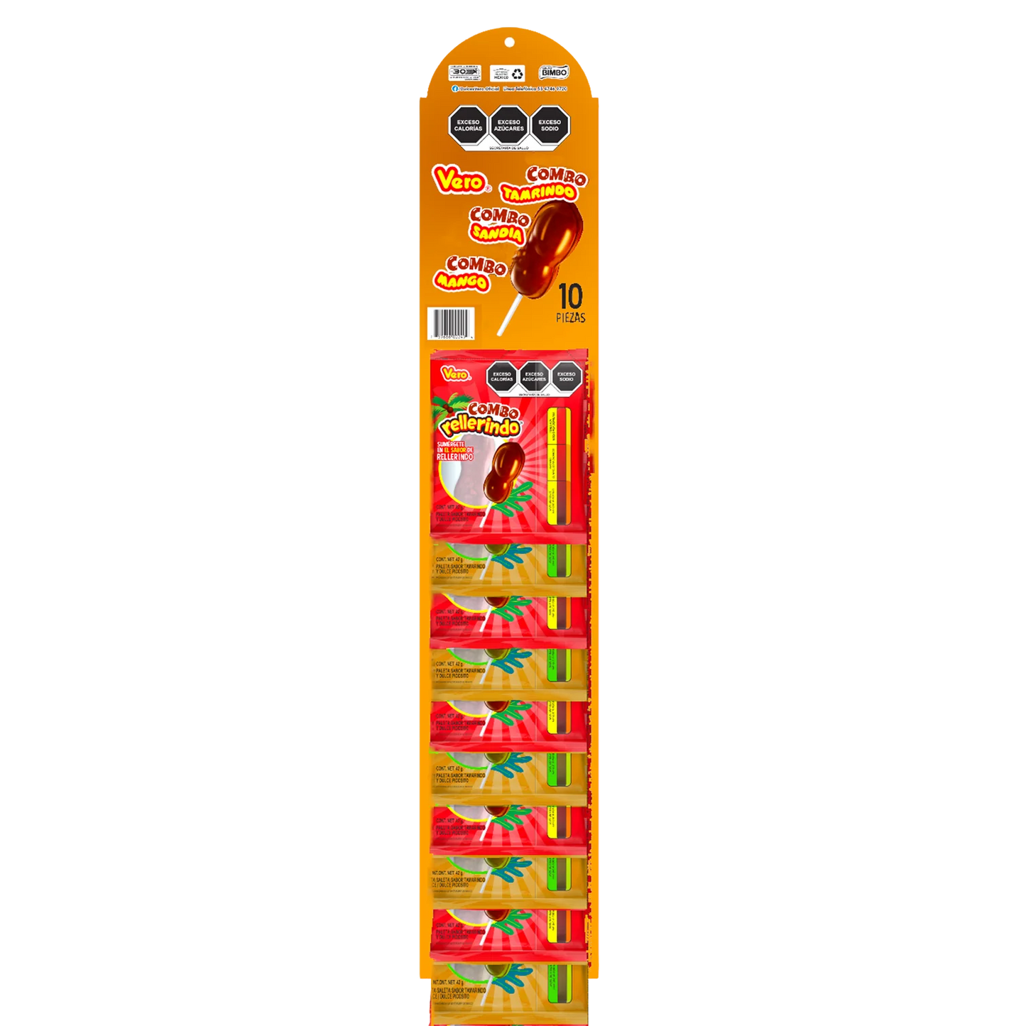 VERO COMBO MARBETE MIX 18/10/43 GRS