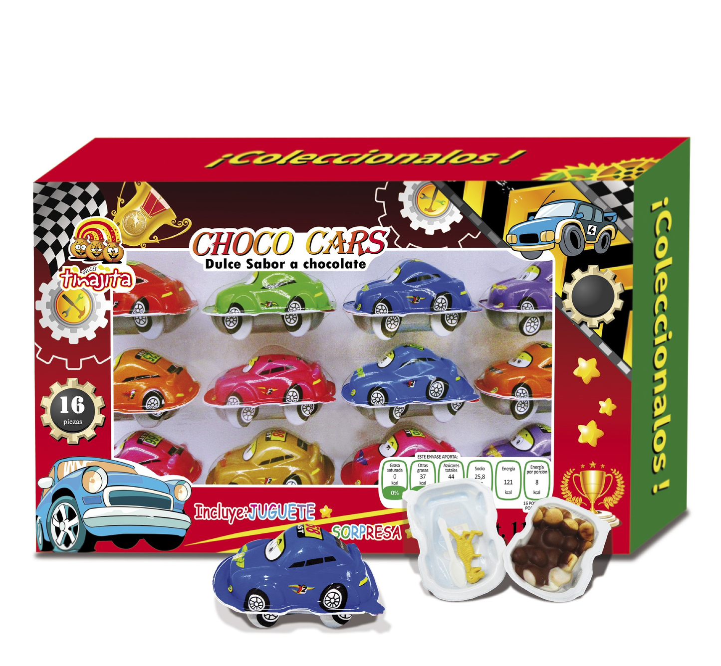 TINAJITA Z CHOCO CARS 20/16/7 GR