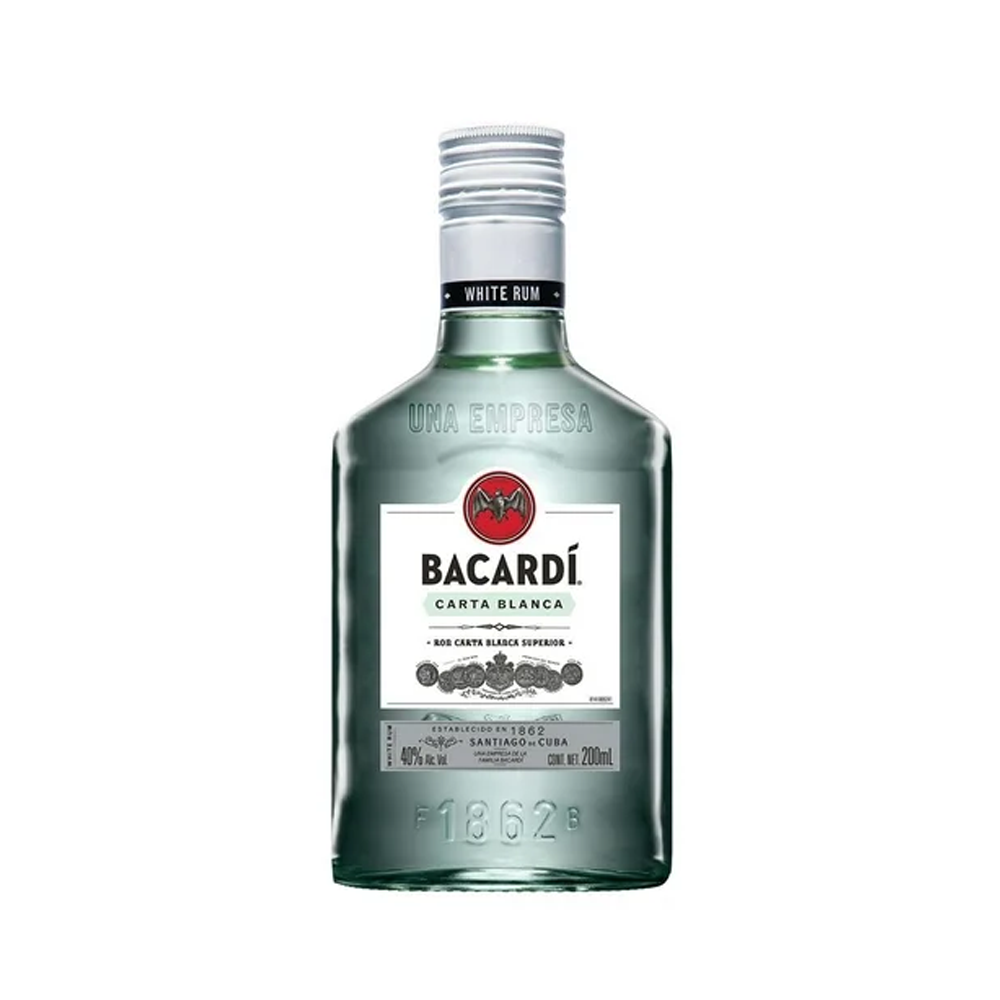 RON BACARDI BCO 24/200ML