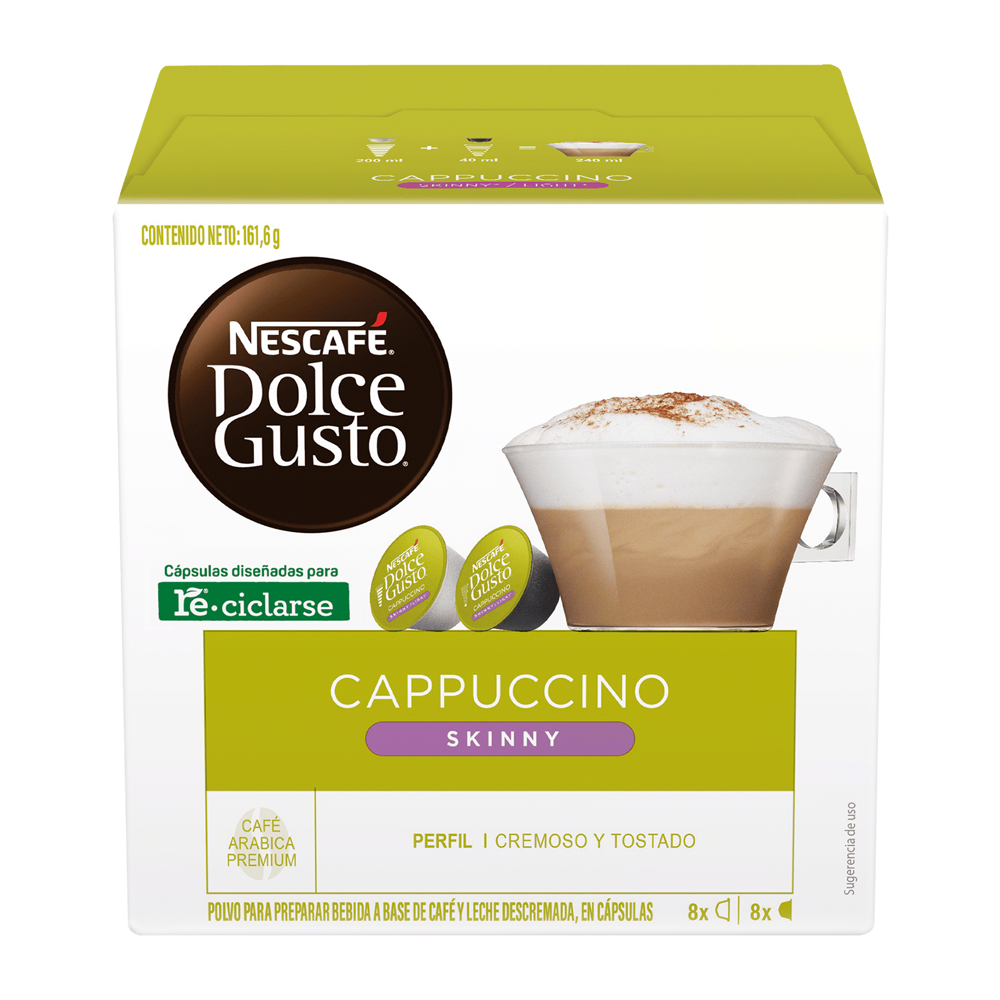 DOLCE CAPSULA CAPUCCINO LIGHT 16/3/161.6