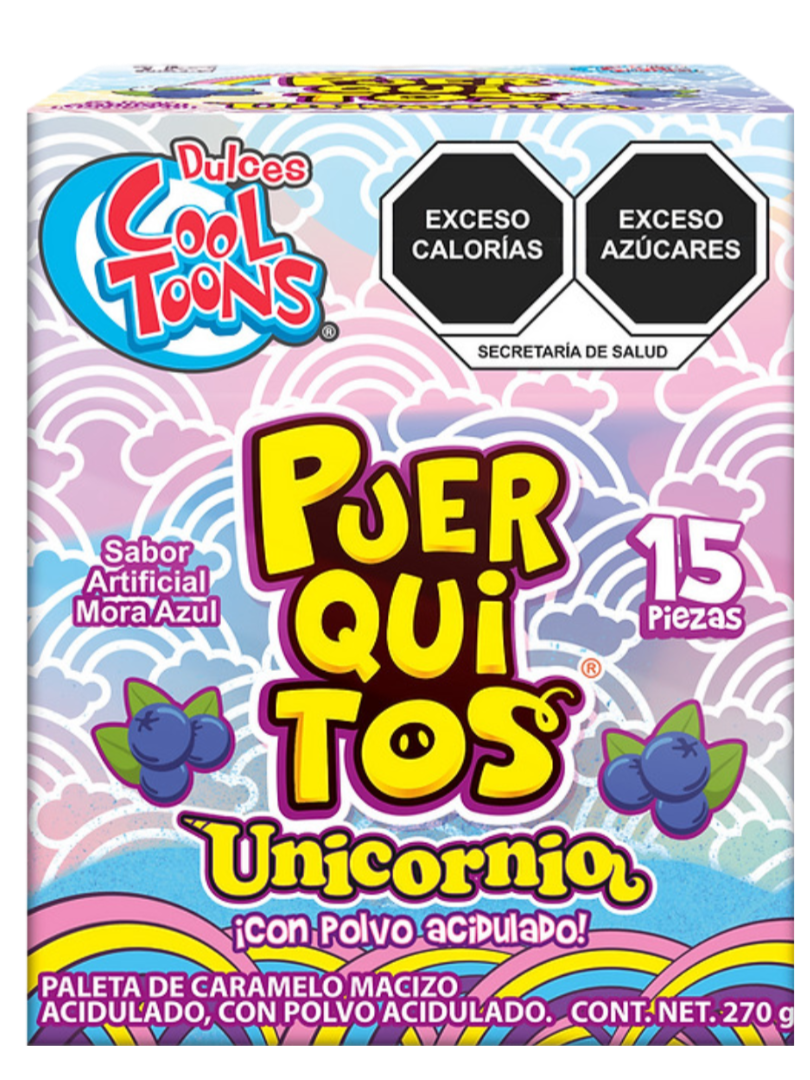 COOL TOONS PAL PUERQUITOS UNICORNIO  24/