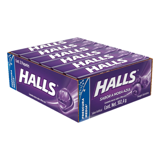 MONDELEZ HALLS MORA AZUL 30/12/PZ