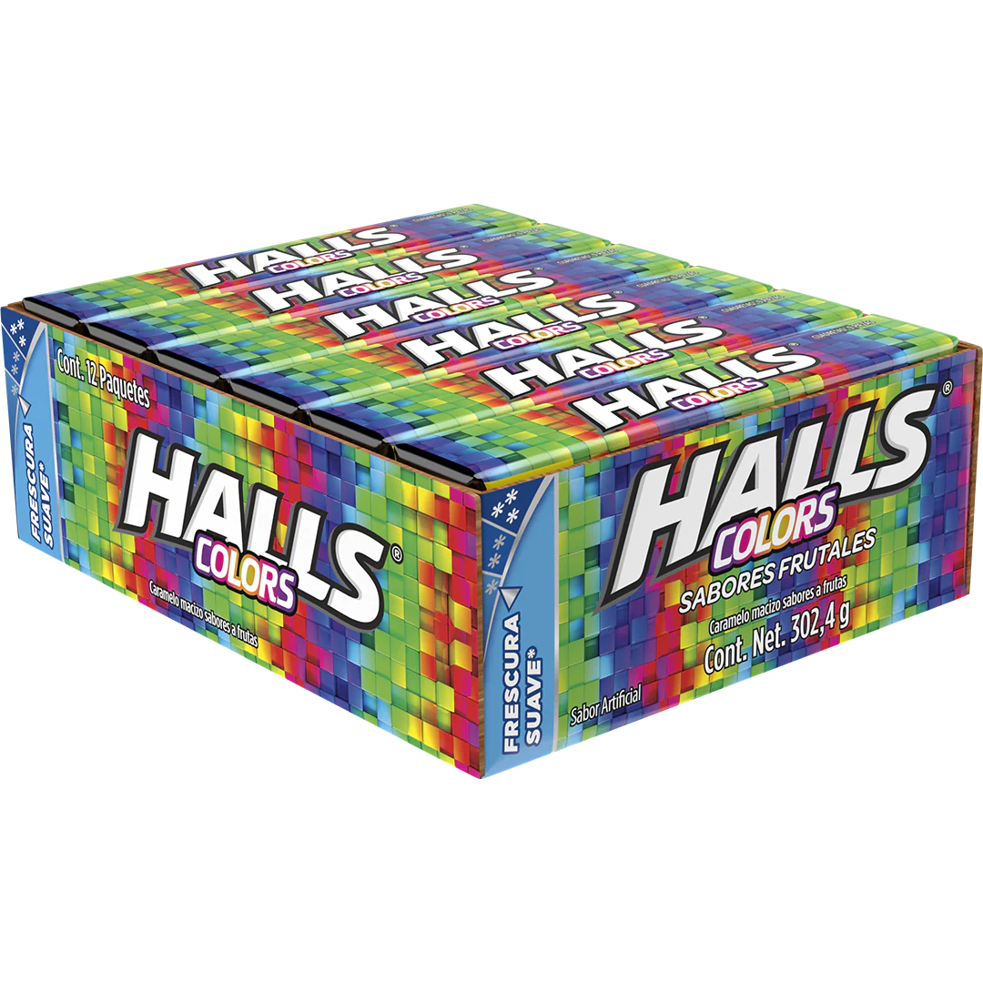 MONDELEZ HALLS COLORS 30/12/PZ