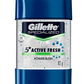 GILLETTE 12/82GR PERLAS GEL AP PWR RU