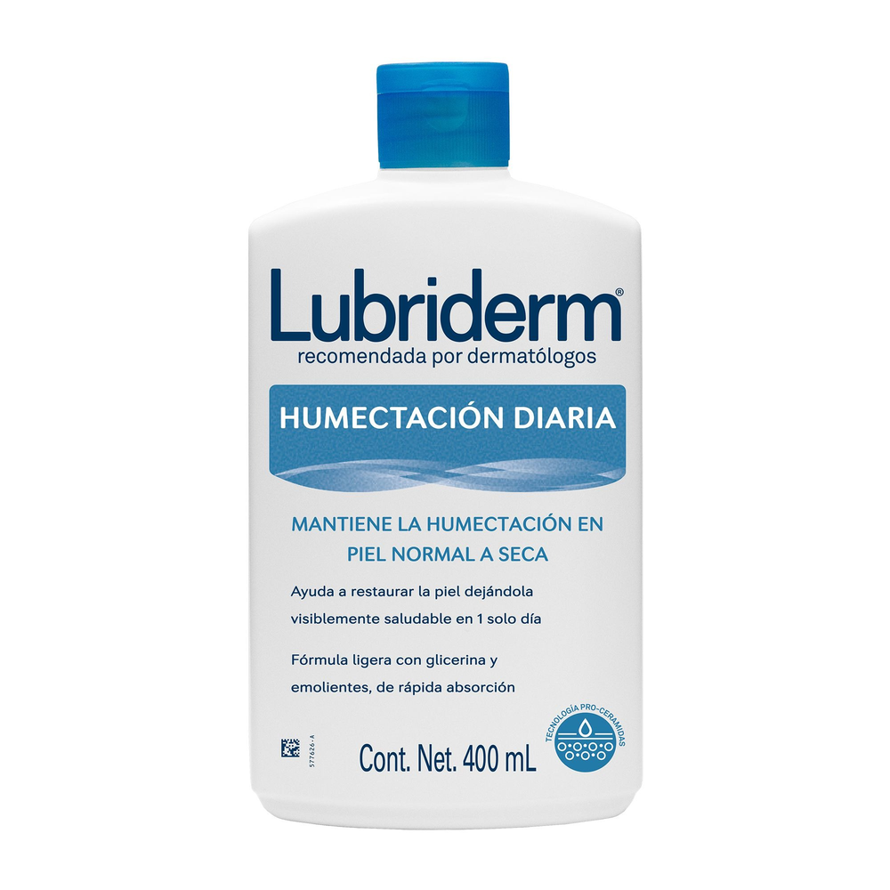 LUBRIDERM 12/400 ML HUM.DIARIA