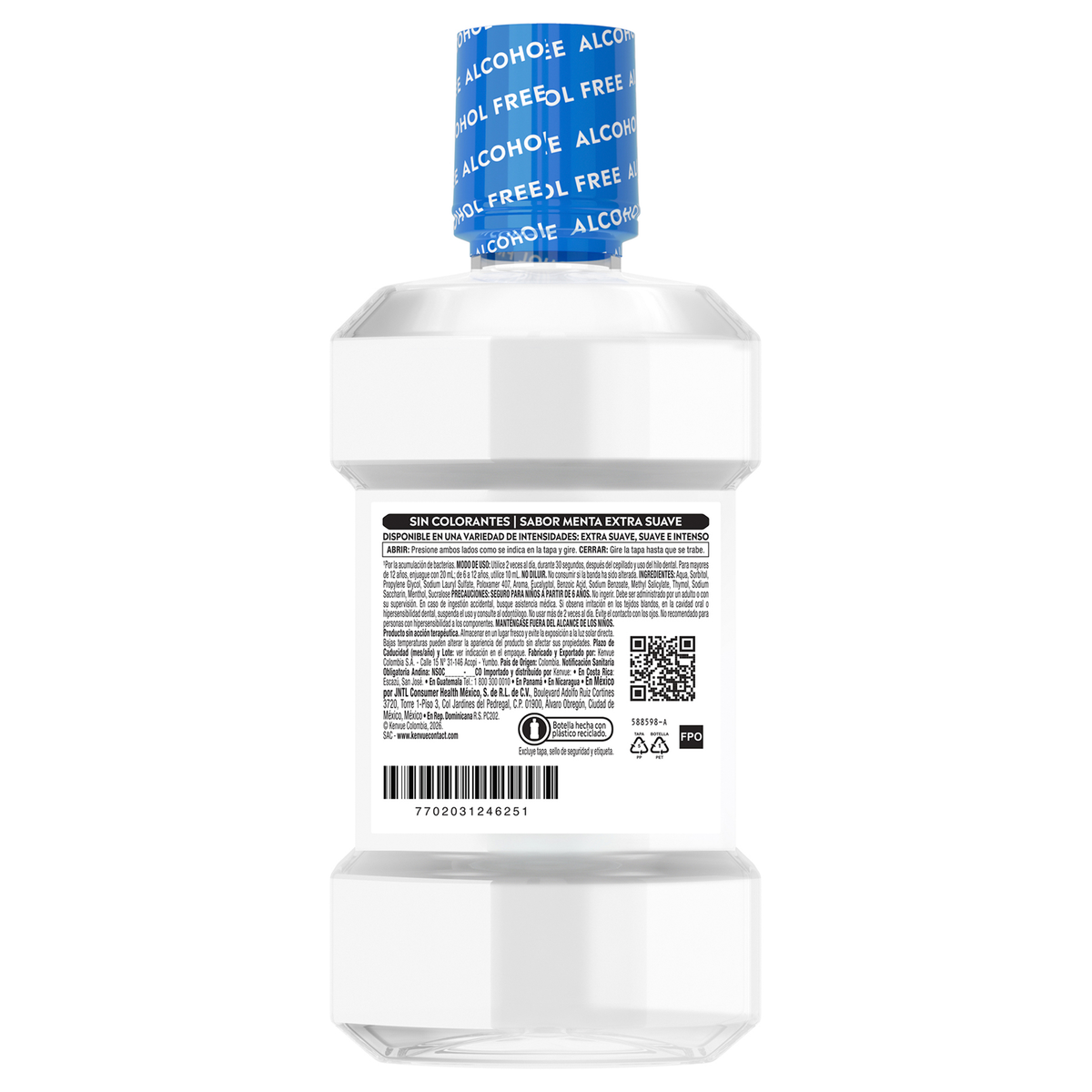 LISTERINE 12/250 ML COOL MINT E.SUAV.