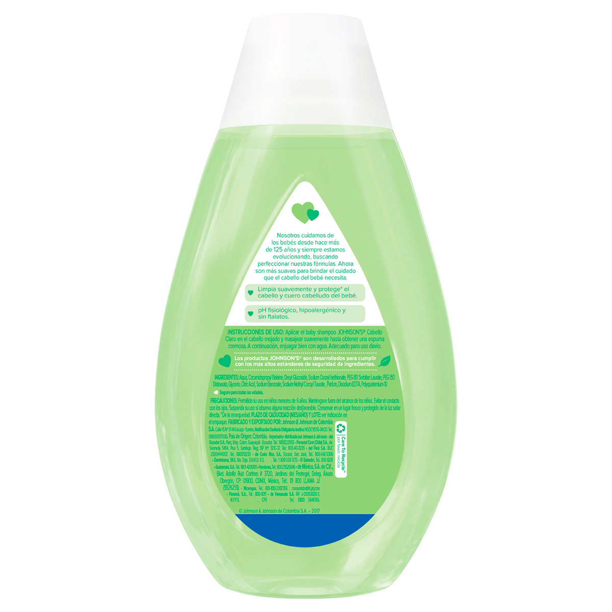 JOHNSON BABY SH 12/400ML MANZANILLA