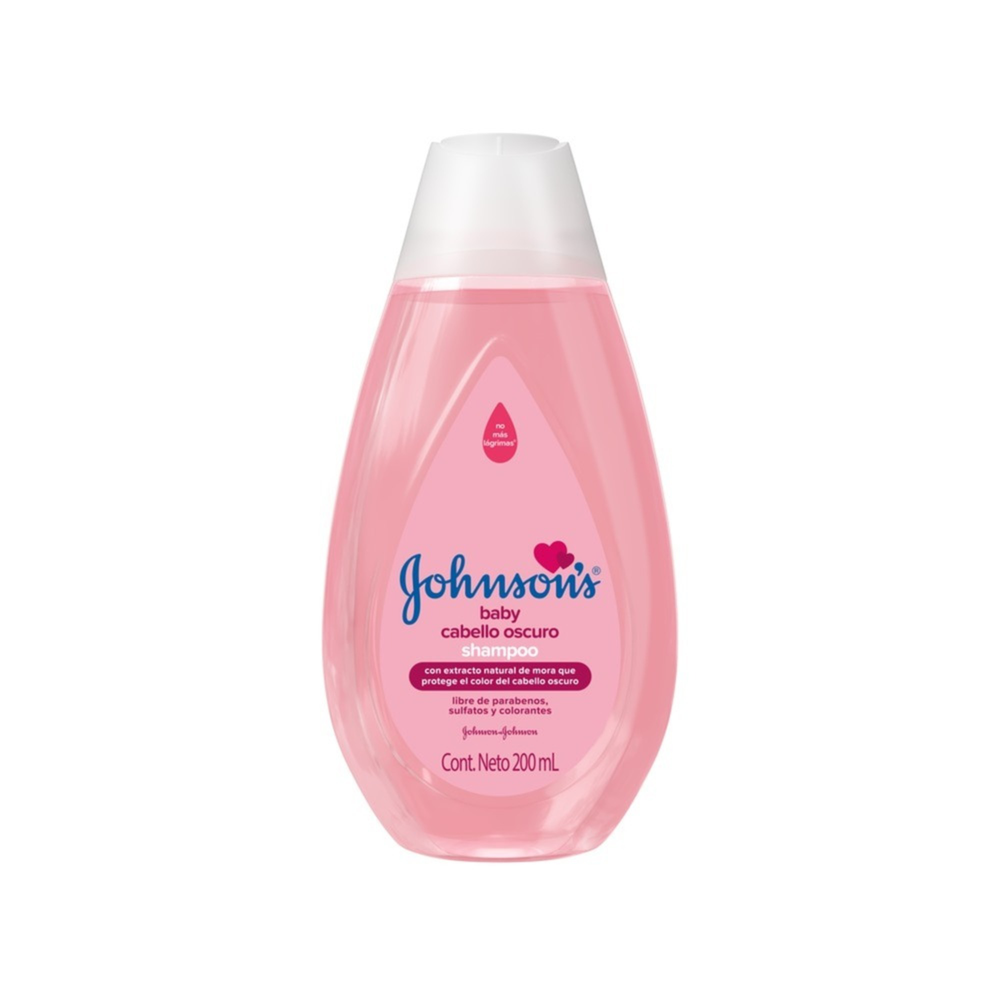 JOHNSON BABY SH 12/200 ML CAB.OSCURO