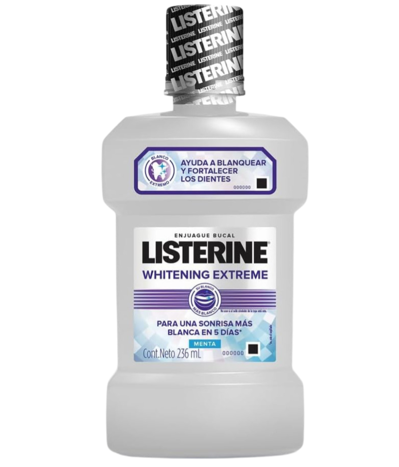 LISTERINE 12/236 ML WHITE EXTREME