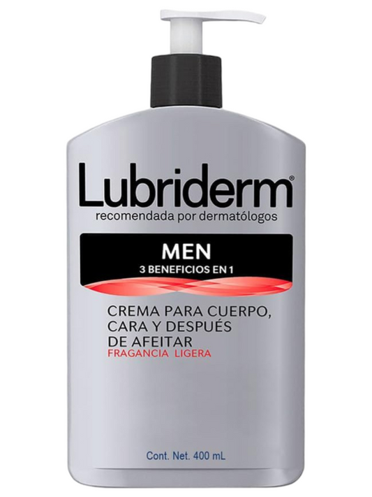 LUBRIDERM 12/400 ML MEN
