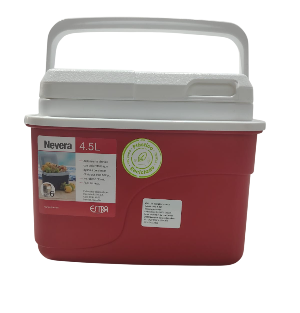 ESTRA HIELERA ROJA 4.5LT 1047879 /4
