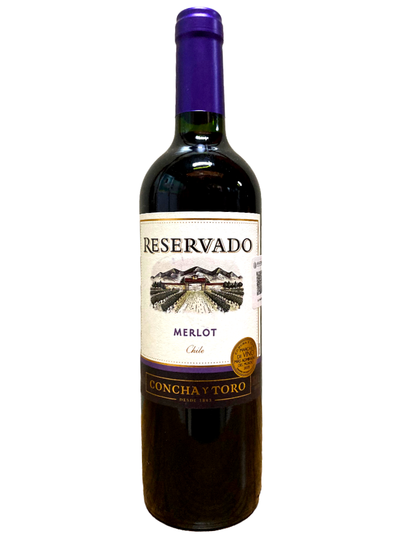 VINO TINTO CONCHA Y T MERLOT 12/750ML