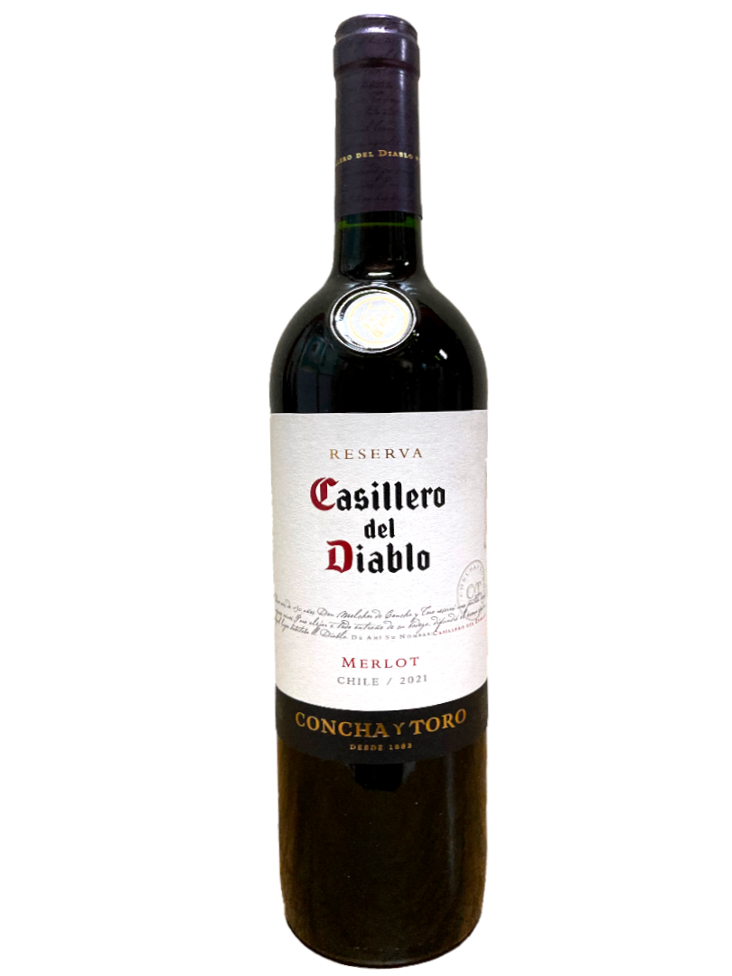VINO TINTO CASILLERO MERLOT 12/750ML