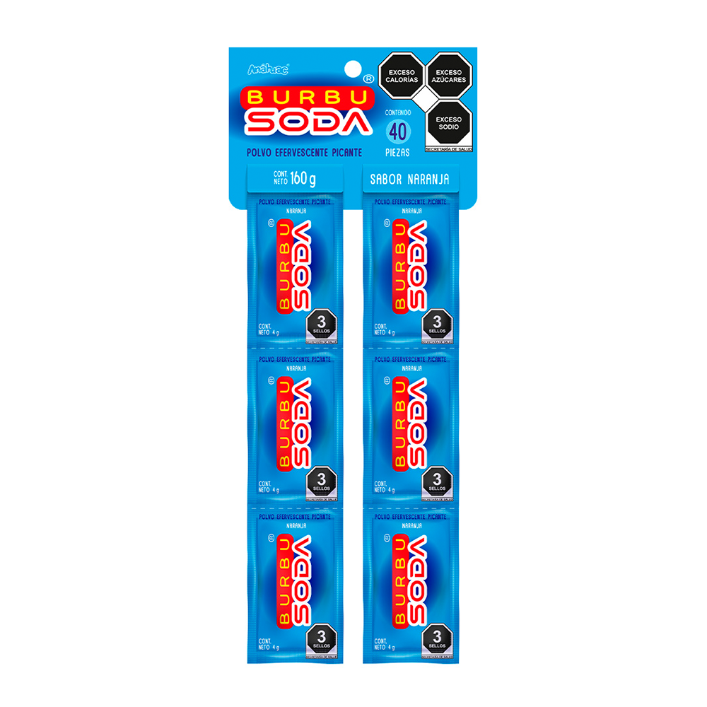 ANAHUAC TIRA PVO BURBUSODA 30/40/4 GRS