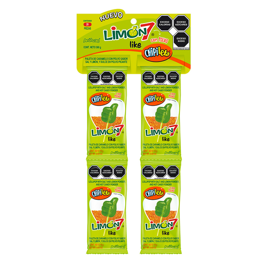 CHIPILETA PAL TIRA LIKE LIMON 7 16/20/36