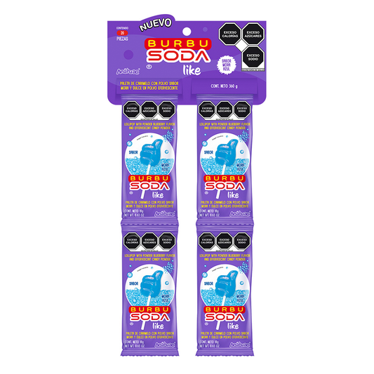 CHIPILETA PAL TIRA LIKE BURBU 16/20/360