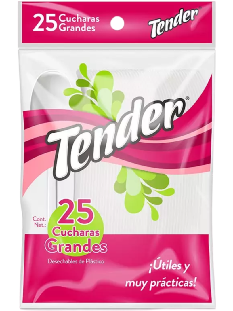 CUCHARA GRANDE TENDER 40/25 PZA
