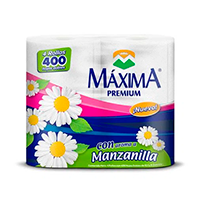 HIGIENICO MAXIMA MAZANILLA 12/4/400