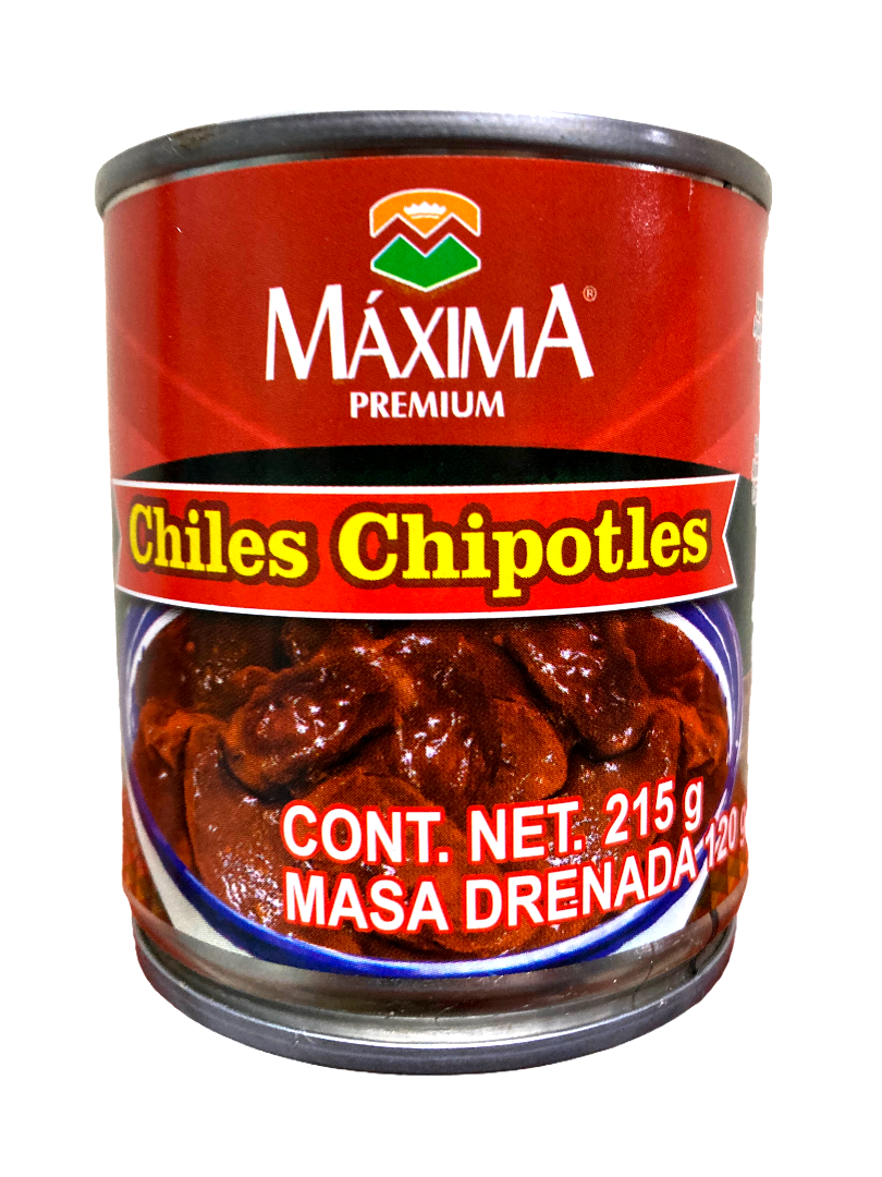 CHILES CHIPOTLES MAXIMA 24/215 GR