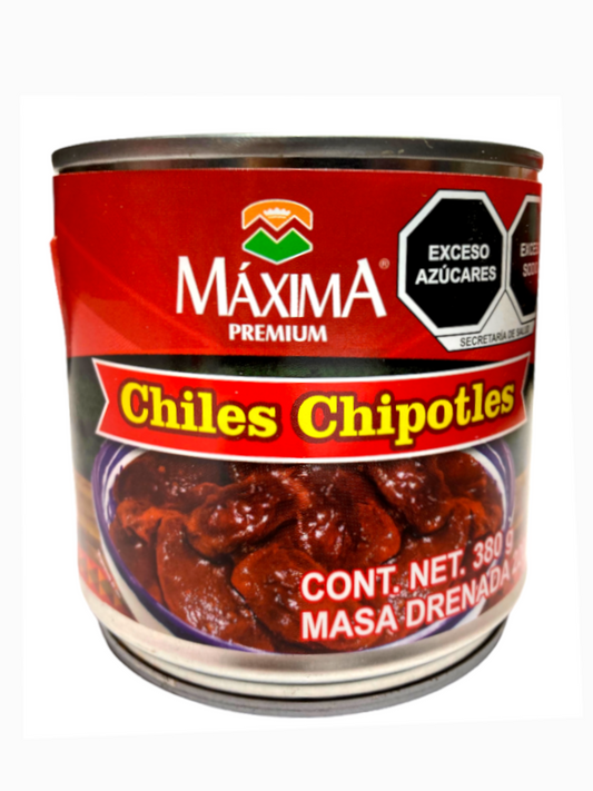 CHILES MAXIMA CHIPOTLES 24 380 GR