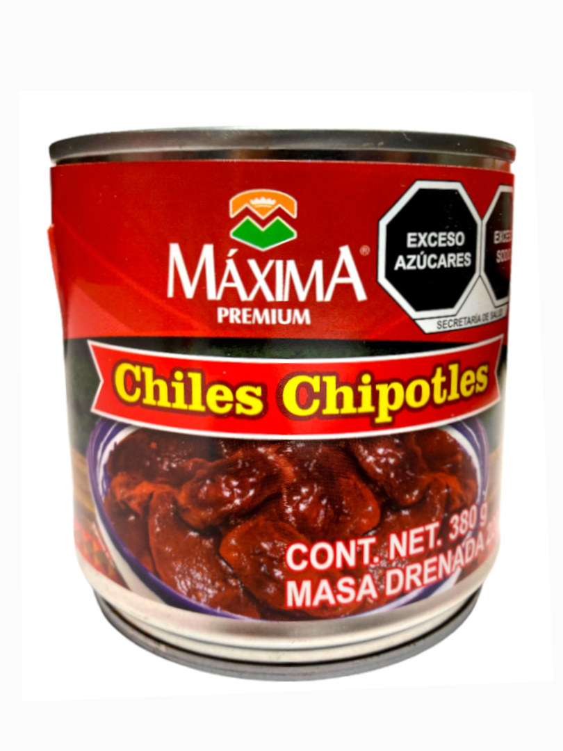 CHILES CHIPOTLES MAXIMA 24/380 GR