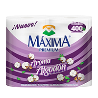 HIGIENICO MAXIMA AROMA ALGODON 12/4/400