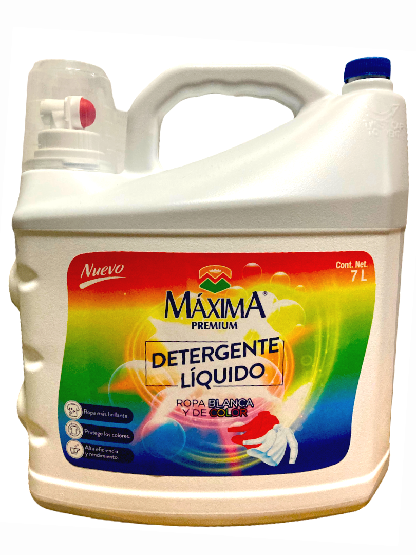 DETERGENTE LIQUIDO MAXIMA ROPA COLOR 2/7