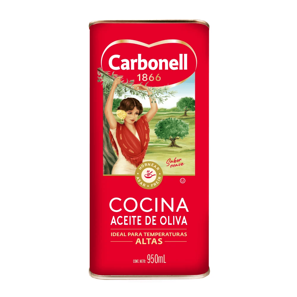 ACEITE OLIVA CARBONELL LATA 12/950ML