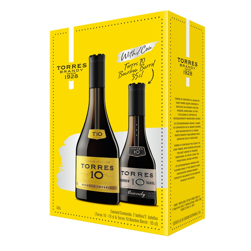 BRANDY TORRES10 C/BOURBON B 6/700 ML